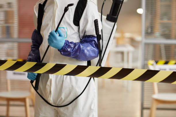 Professional Infectious Disease Decontamination technician working in East Sandwich, MA